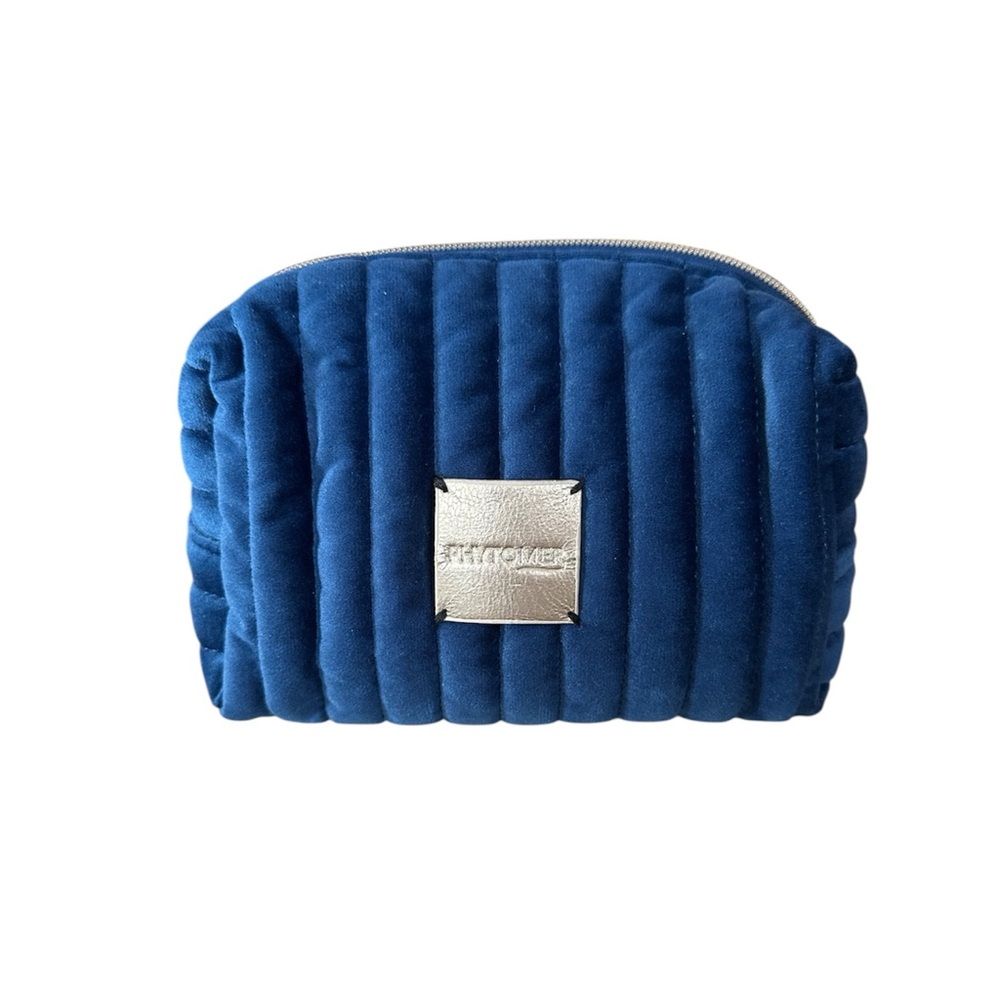 PHYTOMER Cosmetics Bag in Blue Velvet